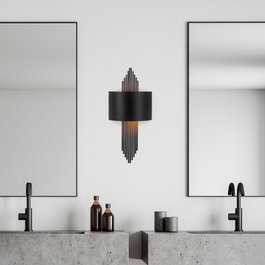 Opviq Lámpara de pared negra 620 - A